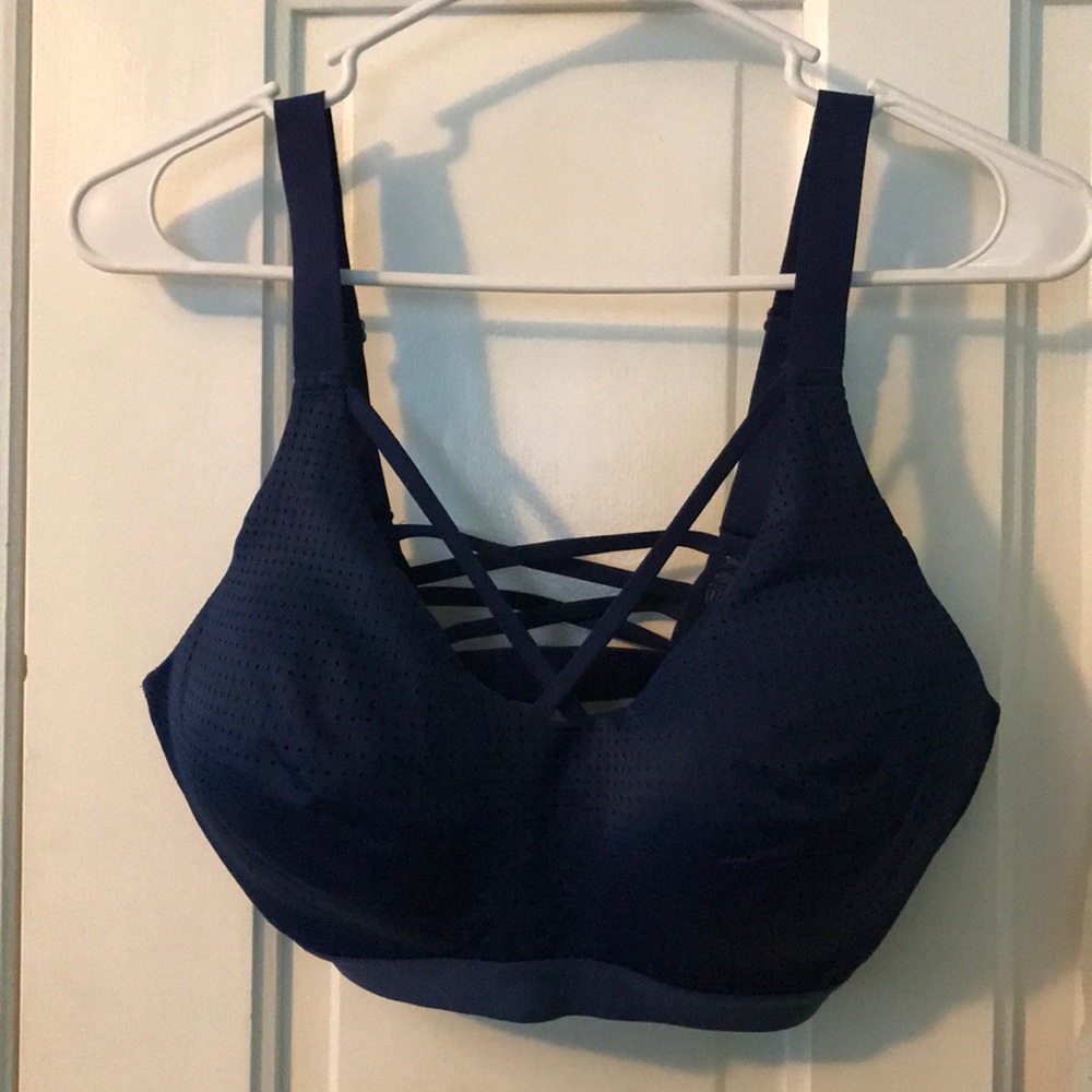 Victoria’s secret navy blue sports bra size 36D